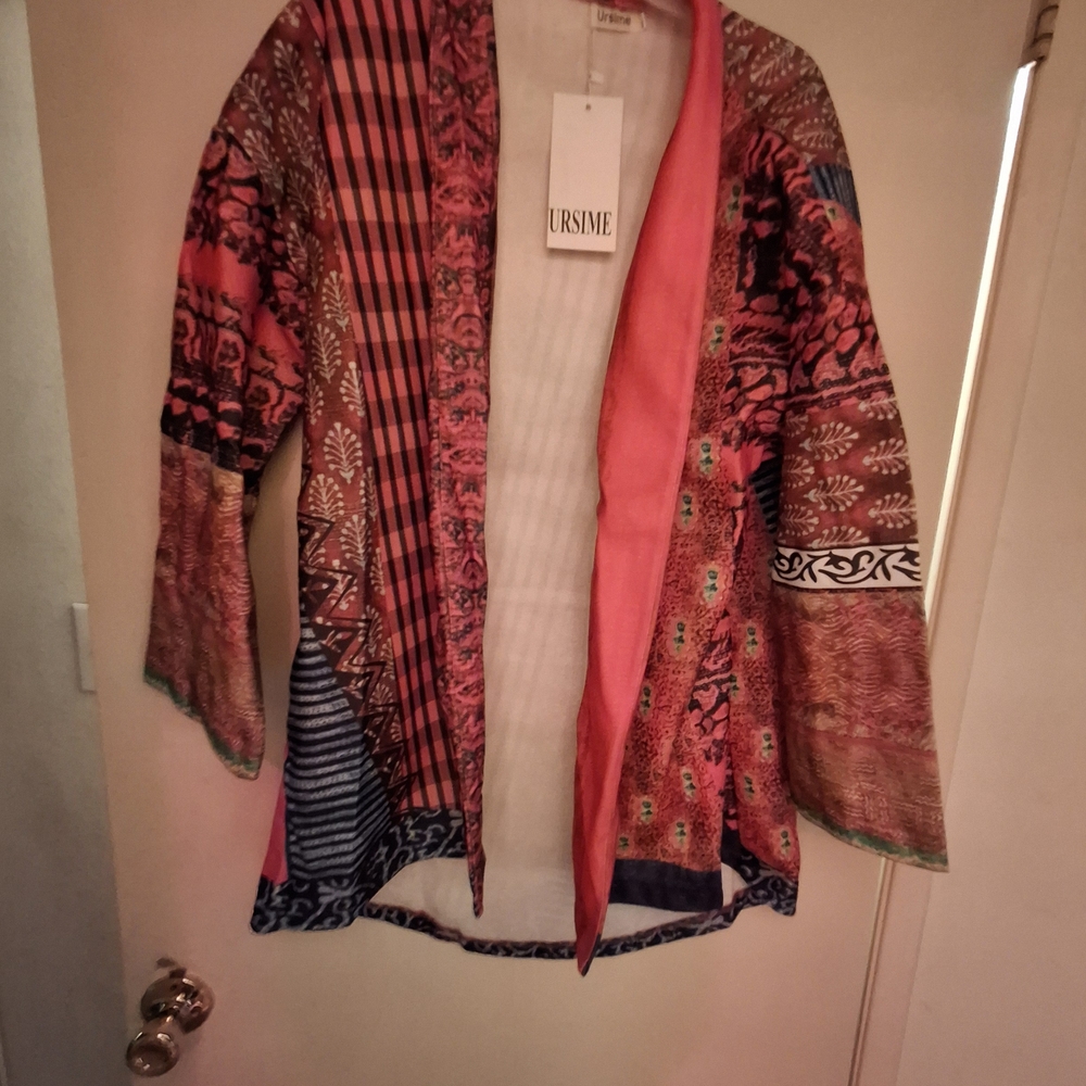 Ursime Multicolor Patchwork Kimono